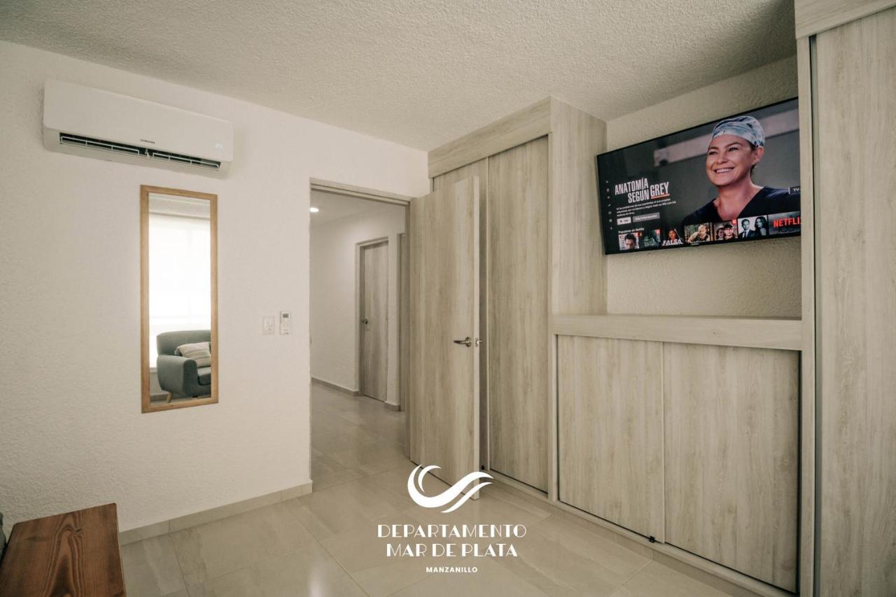 Hermoso Departamento Nuevo A 50 Metros De Playa!! Манзанило Екстериор снимка