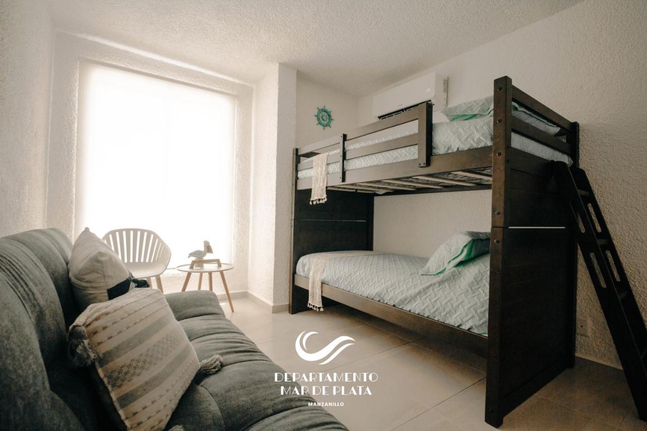 Hermoso Departamento Nuevo A 50 Metros De Playa!! Манзанило Екстериор снимка