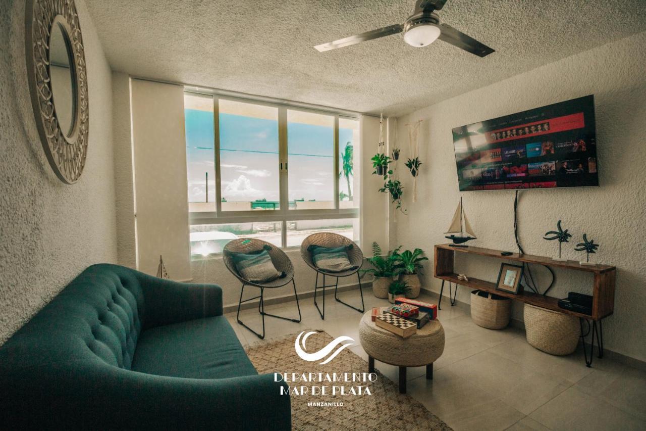 Hermoso Departamento Nuevo A 50 Metros De Playa!! Манзанило Екстериор снимка