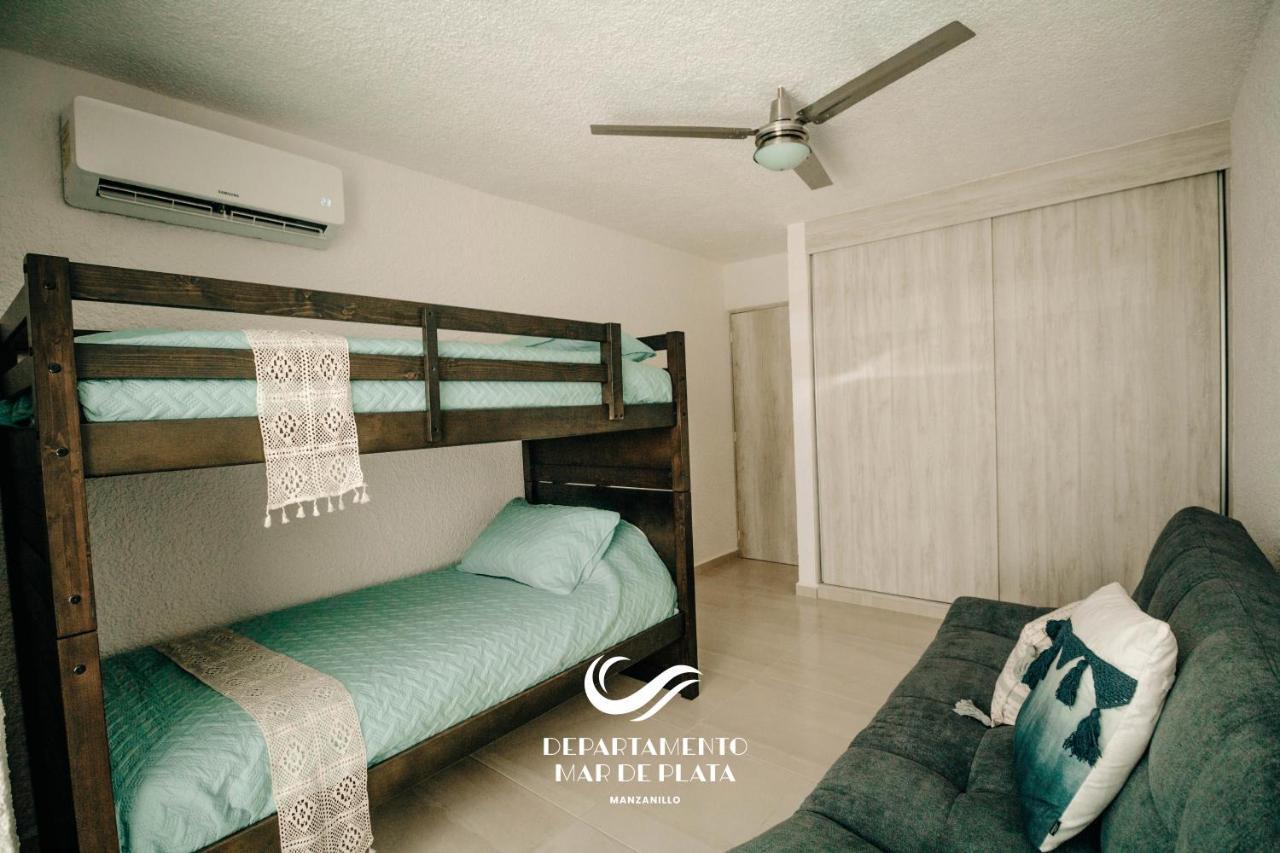 Hermoso Departamento Nuevo A 50 Metros De Playa!! Манзанило Екстериор снимка