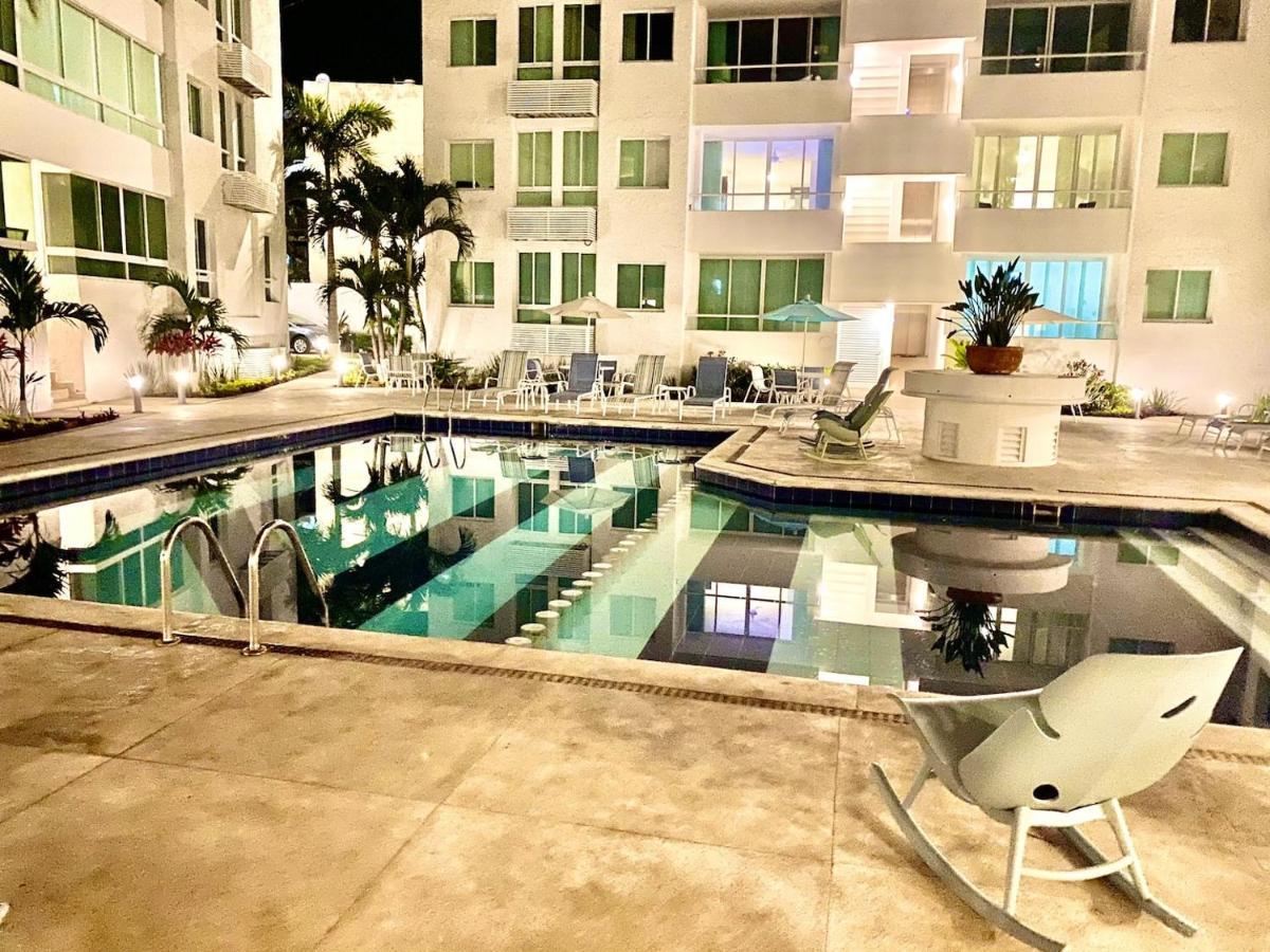 Hermoso Departamento Nuevo A 50 Metros De Playa!! Манзанило Екстериор снимка